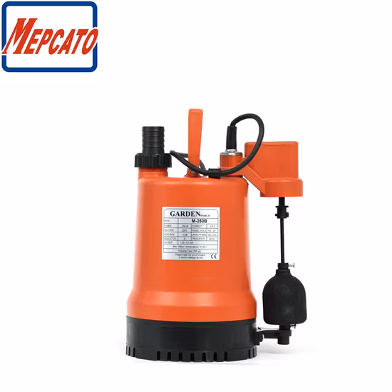 400 W Portable électrique en plastique utilitaire agricole d'irrigation jardin étangs à poissons piscines Circulation d'eau de mer pompe de drainage centrifuge submersible