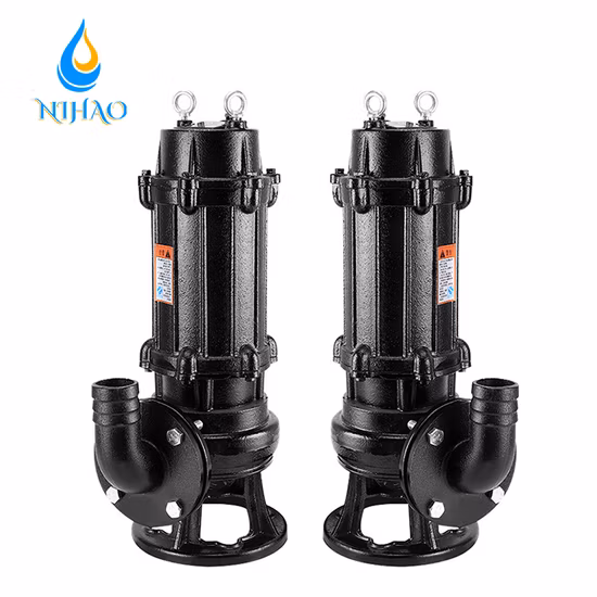 Pompe à eaux usées verticale submersible Qw